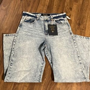 High rise flare jeans